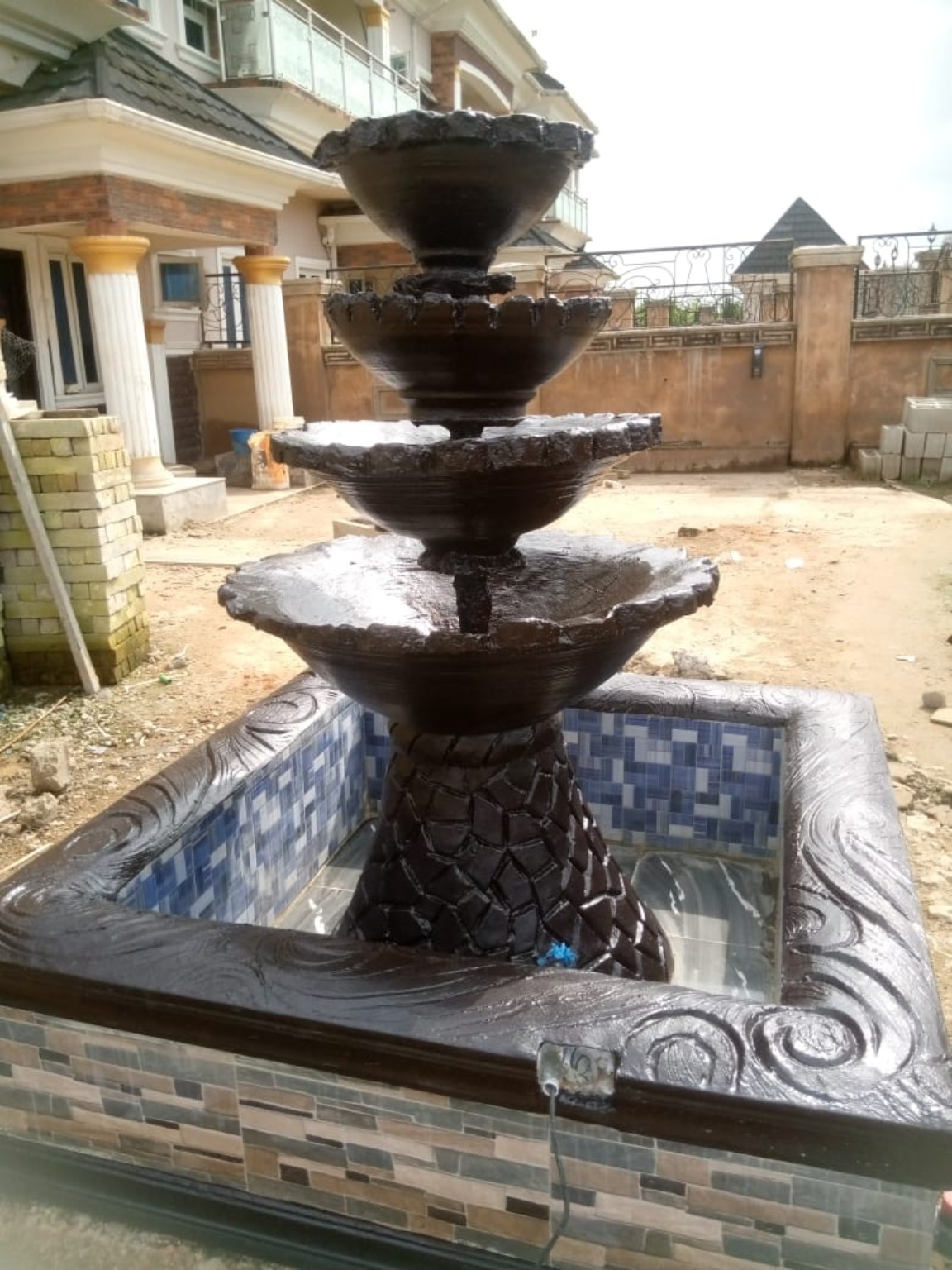 Axiom decorative water fountain project