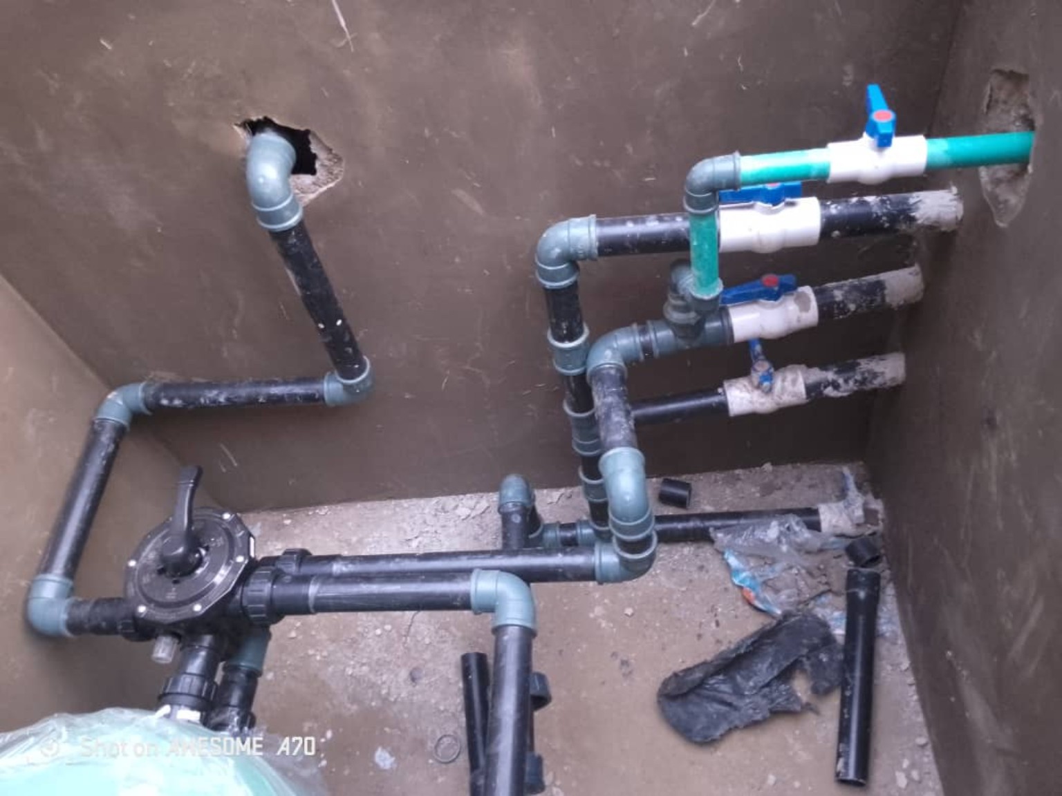 Axiom pool plumbing and water engineering system